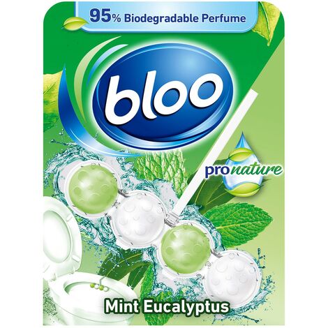 Bloo Toilet Rim Blocks Power Active Pro Nature Mint Eucalyptus, 50g – Avant  Garde Brands