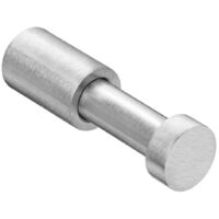 COSMIC Towel hook, Robe hook, Coat hook, Matt Stainless Steel, Logic Collection