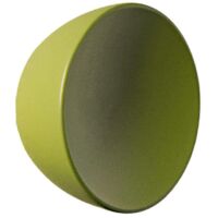COSMIC Towel hook, Coat hook, Round handle, Round knob, Green, Geyser Collection