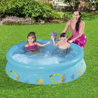 Bestway-My First Swimming Pool Fast Spray Set, Multicoloured, 152 x 38 cm, 57326