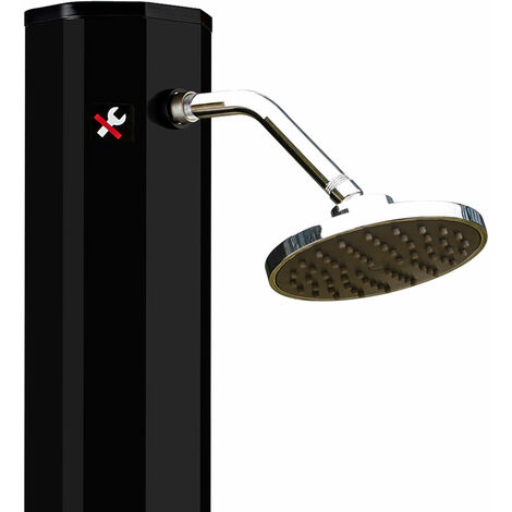 Douche Solaire Lumière du soleil 35 l Extérieur Jardin Camping Eau chaude Piscine Sauna Sanlingo