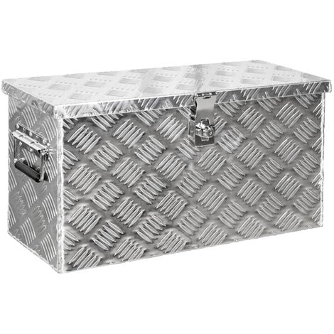 Truck Box Caisse de Transport Remorque Boîte à Outils Chequer Plaque en Alu D040 trucky