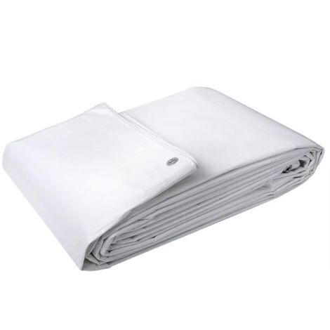 Telone Occhiellato Impermeabile retinato bianco 100gr/m2 varie misure - MISURA: 3X4