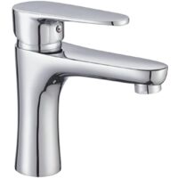 Rubinetto lavabo lavandino ottone cromato set completo Caraibi con miscelatore