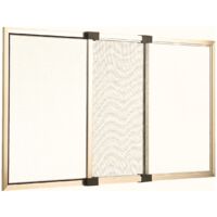 Zanzariera Estensibile CILVANI Per Finestre E Porte Finestre - Telaio Alluminio, Spazzolino Integrato, Trama Fibra Di Vetro 75x100 Cm - Foto 5