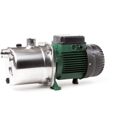 Pompe de surface en INOX DAB JETINOX 132 M 1,36HP auto amorçante surpresseur à eau pour puits peu profond aspiration jusqu'à 7 metres