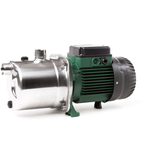 Pompe de surface 4,8 m³/h 1490W – Hauteur de refoulement 48 m – Acier inoxydable – Pour arrosage jardin et potager (1/5)