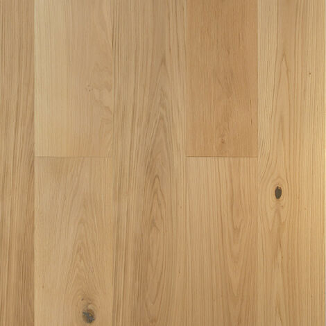 Naturasol – Parquet contrecollé chêne invisible 20 cm – Finition vernis mat brossée – Longueur 1000 à 2000 mm – Pose collée sur chauffage au sol