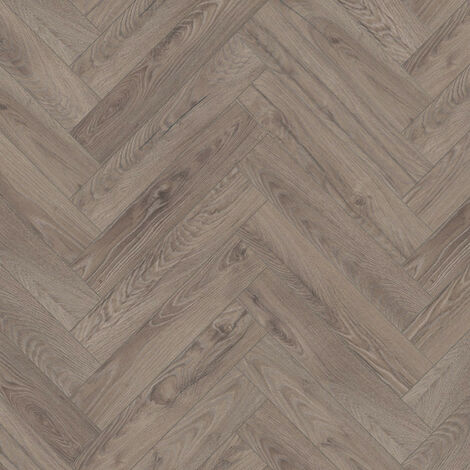 Krono Original – Sol stratifié herringbone bâton rompu 630mm x 126mm – AC5 usage intensif – Surface traitée anti-bactérienne – Compatible chauffage au sol