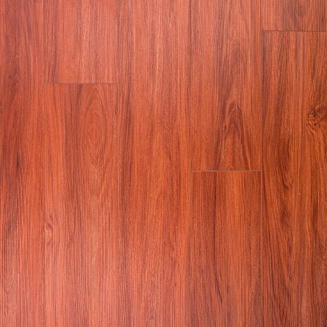 Lame de sol PVC clipsable 1 219mm x 183mm – Sous couche acoustique intégrée – Classe 34 pour usage commercial intensif – Aspect parquet Mahogany – Ocean