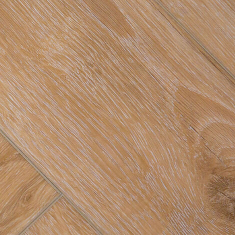 Lame vinyle clipsable Bâton Rompu avec sous couche intégrée - Deauville Chêne Clair