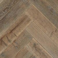 Parquet Chêne Contrecollé - Vieille Ferme Old Church - Baton Rompu- larg. 12.5 m