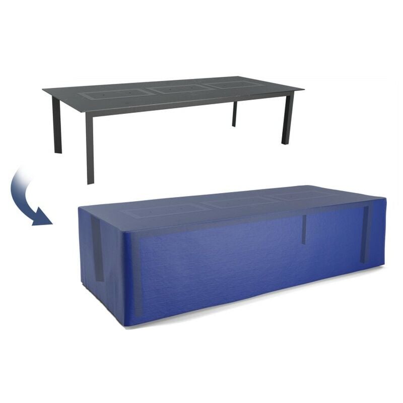 Funda de proteccion para mesa rectangular 280x120x74 cm- Ultra resistente