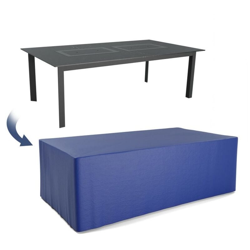 Funda de proteccion para mesa rectangular 220x120x74- Ultra resistente