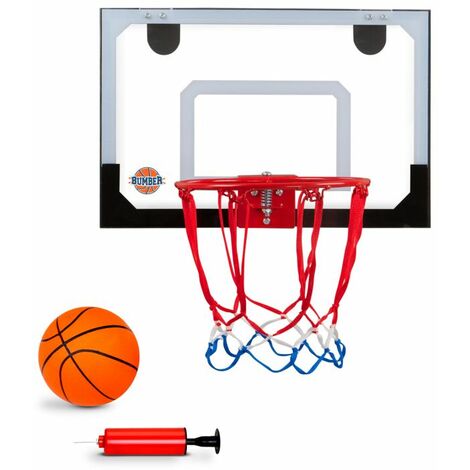 Canasta de baloncesto para puerta AUSTIN con1 balón y un inflador