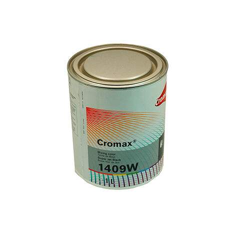 CROMAX 1409W BASE OPACA SUPER JET BLACK LITRI 1