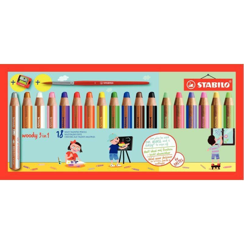 Lot de 72 crayons de couleur, Ensemble de crayons gras pour dessin