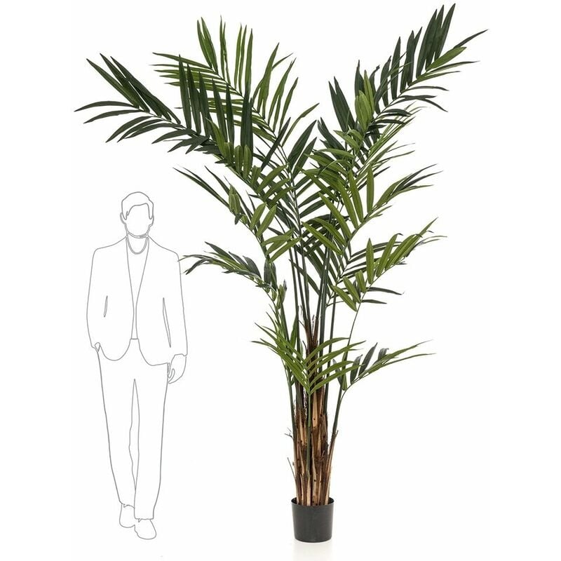 Planta de bambú artificial 270 cm