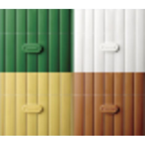 Bonerva Grapa Fijación Cañizo Pvc Blanca Bolsa 26 Uds