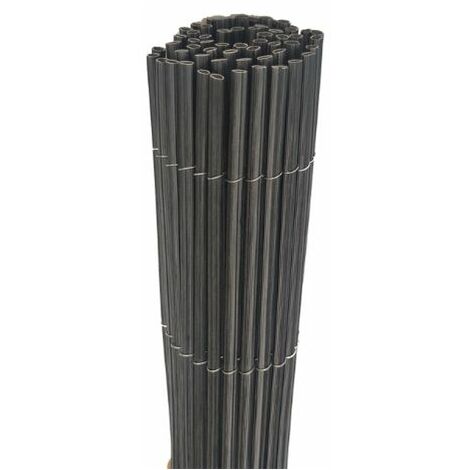Mimbre Artificial 1300 gr./m2 Gris Antracita 1,5x3 m Novedad 2023 (Faura)