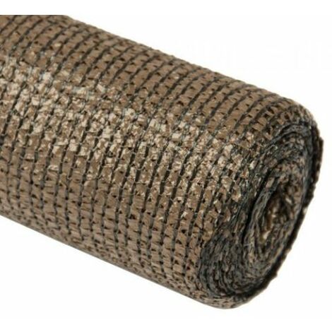 Malla Ocultación 120gr. Marrón 2x50 m (Faura) (1/2)