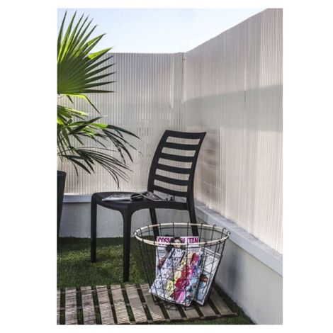 BONERVA MAL0622 Cañizo PVC Media Cara 2x3M Color Blanco - ref: MAL0622