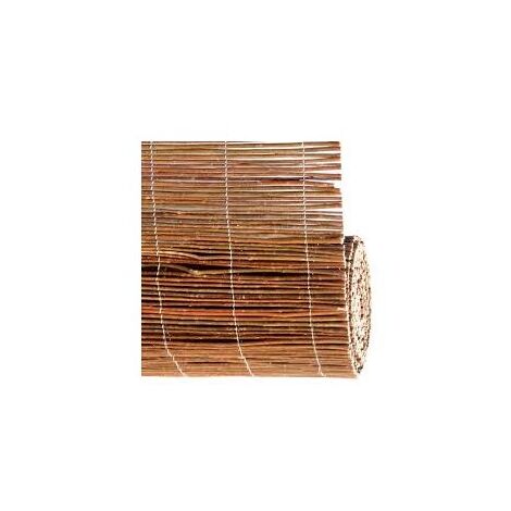 Mimbre Natural 2 X 5 Metros para vallados de alta calidad unidas entre sí mediante alambre plastificado