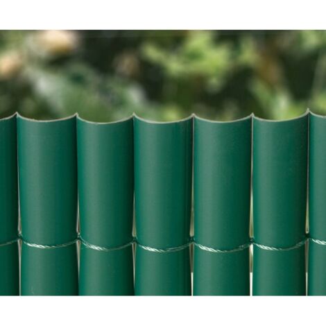 BONERVA MAL0611 Cañizo PVC Media Cara 1x3M Color Verde - ref: MAL0611