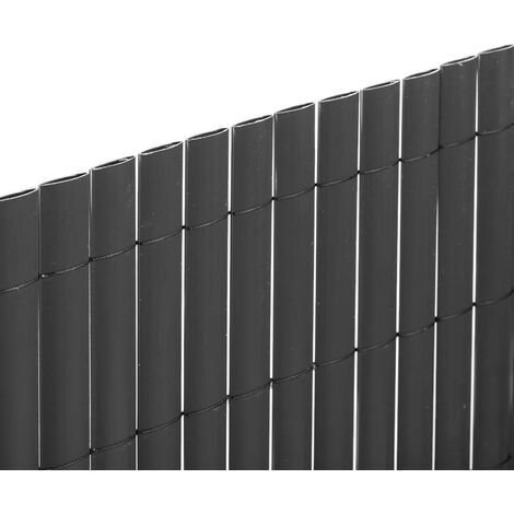 Cañizo de PVC Doble Cara 1600gr/m2 - Gris Antracita, SELECCIONE LA MEDIDA, VARIAS MEDIDAS, 1,5x3m