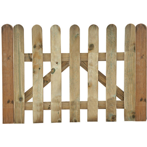 Puerta para Valla de Madera 80x100 cm (Catral)