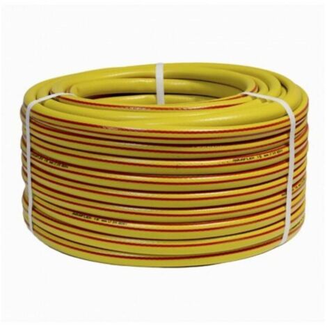 Manguera de jardin Aquaflex economica en rollos de 50 metros diametro 15 mm