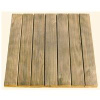 Baldosa Madera Recta 50x50x3,2 cm