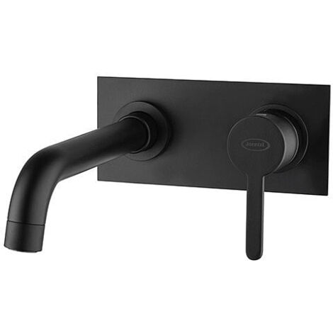 Piastra Copriforo Per Rubinetto Monoforo – In Acciaio Inox Nero, 15,2 Cm, Per Lavabo, Facile Da Installare