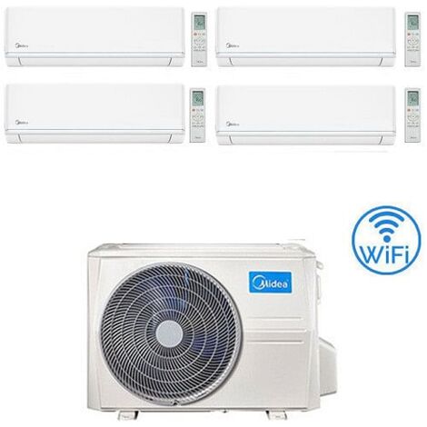 Climatizzatore Midea Inverter Evolution 12000 Btu - Classe A++/A+, Wi-Fi, R32, Con Sterilizzazione