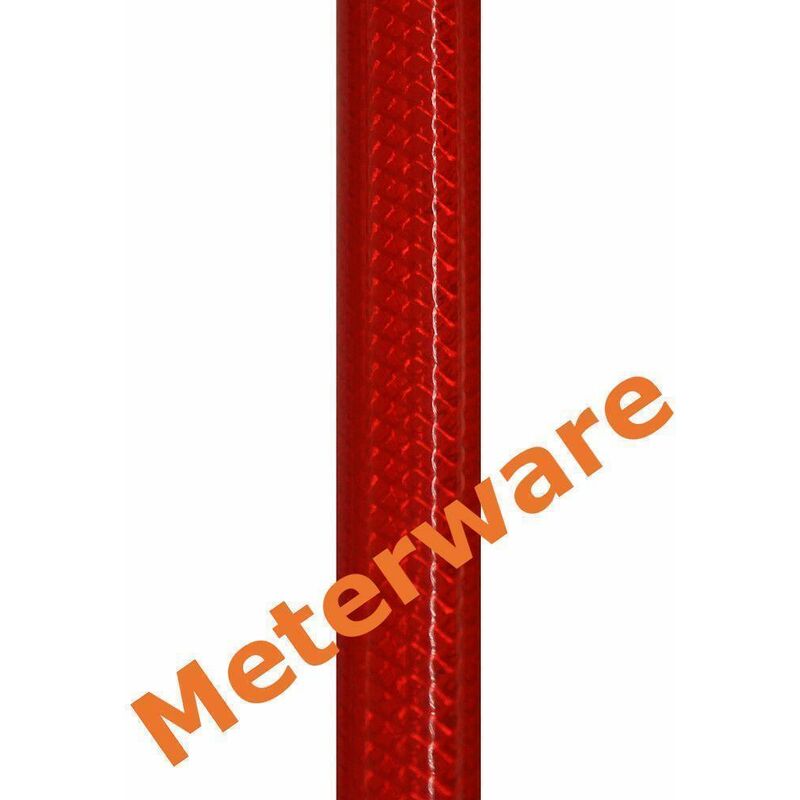 PVC Gewebeschlauch rot Ø6x12mm Meterware Druckluftschlauch