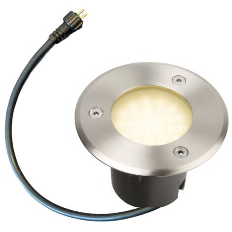 Spot encastrable leds integrées abords piscine diamètre 10cm - 12V - 500 lumens