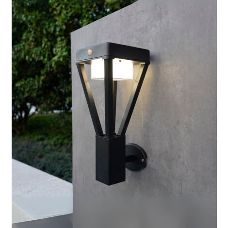 Applique Led extérieur solaire LUXOR - Détecteur de mouvements - 3 modes d'éclairages 75 à 600 lumens (1/5)