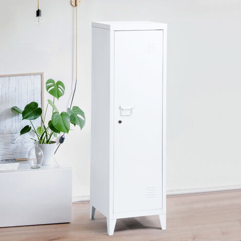 Armoire de rangement avec serrure - En acier - Multifonction