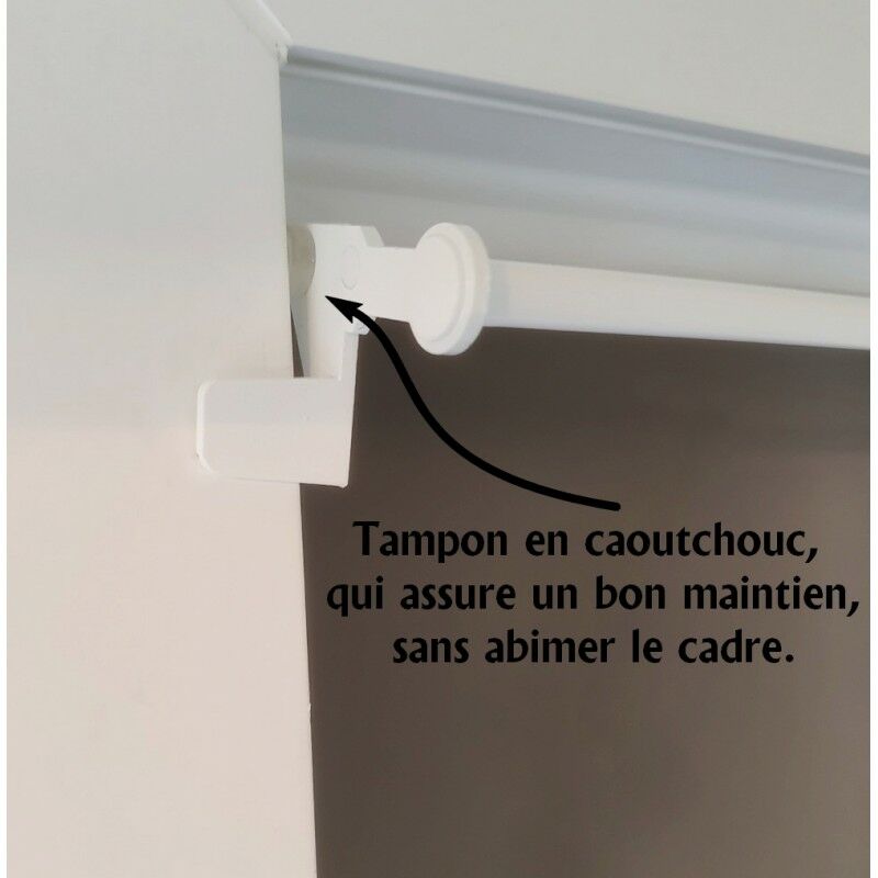 Tringle rideau extensible fenetre PVC - Tringle rideau sans percer