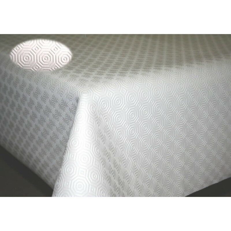 Protection sous-nappe cm 140 x 180 pour table ovale - CASA TESSILE