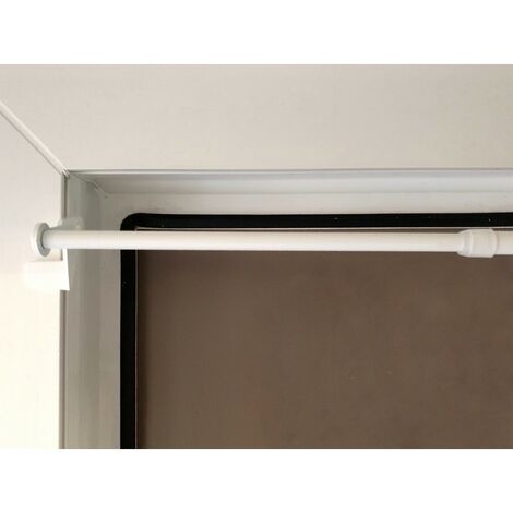 Tringle à rideaux Extensible sans perçage Fenêtres PVC - ALU