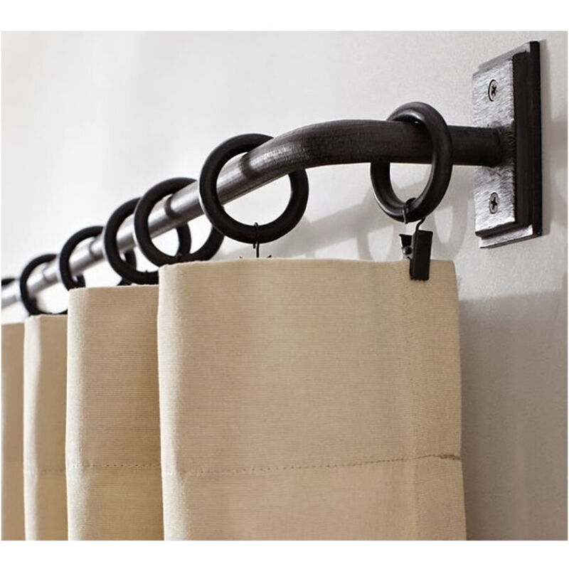 Sento Accessoires Pour Tringles à Rideaux 25 Mm Métal Laiton Antique