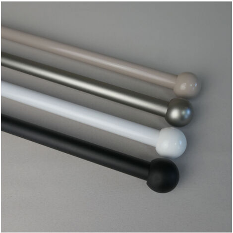 HAROLD - Kit tringle extensible ø 16/19 mm 110 à 210cm Coloris - Taupe