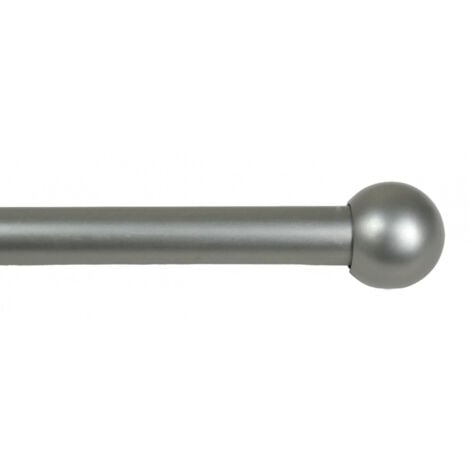 Geko 1 Support sans perçage pour Tringle à Rideaux diamètre 20 mm - Spécial  Caisson de volet Roulant à rainure - Colori : Nickel : : Cuisine  et Maison