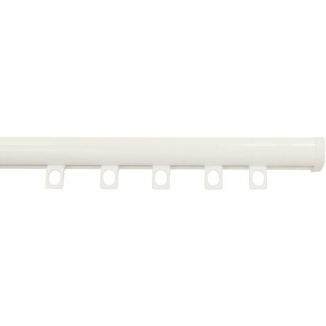 DECORAIL - Tringle rail pour rideau en aluminium L.3,50 m Coloris - Blanc