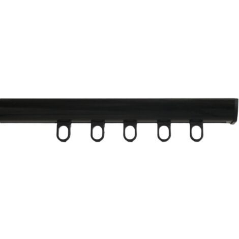 Secodir – Tringle à rideau en aluminium 3,5 m – Installation plafond – 36 glisseurs – Coulissement fluide pour rideaux lourds