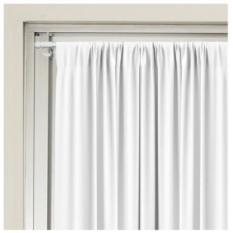 WINDOROD - Tringle extensible autobloquante 90 à 130cm Coloris - Blanc