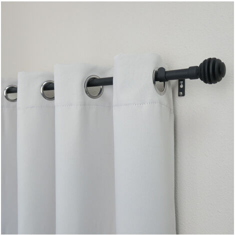 SOHO - Kit tringle extensible ø 16/19mm 110 à 210 cm Coloris - Noir mat