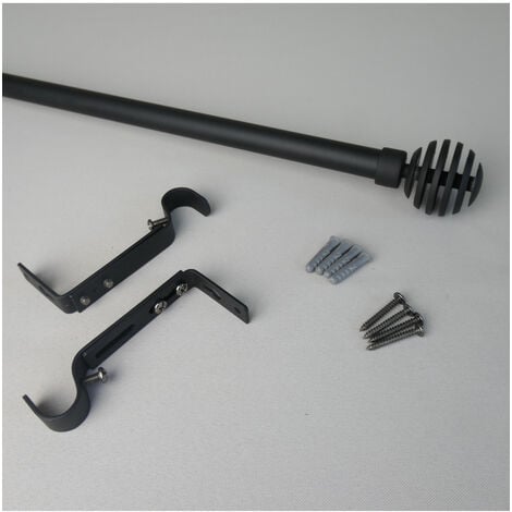 SOHO - Kit tringle extensible ø 16/19mm 110 à 210 cm Coloris - Noir mat