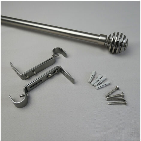 SOHO - Kit tringle extensible ø 19/16mm 165 à 310cm Coloris - Nickel mat